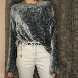 Target Fuzzy velvet sweater